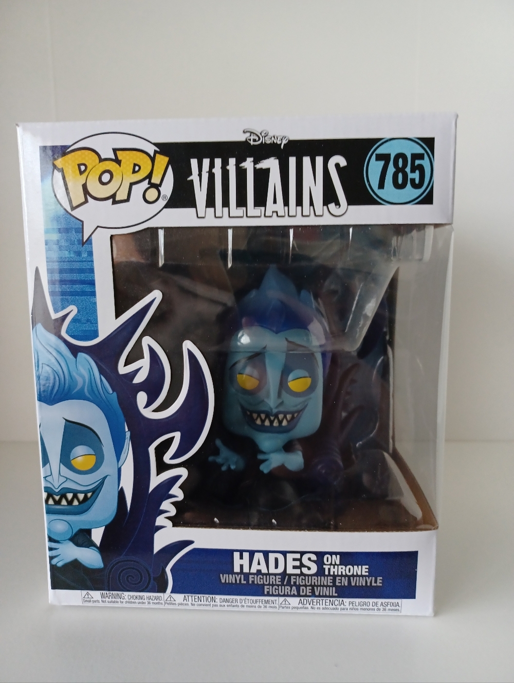 Disney Villains Hades On Throne 785 From Hercules Vinyl Figure Funko‎ Pop